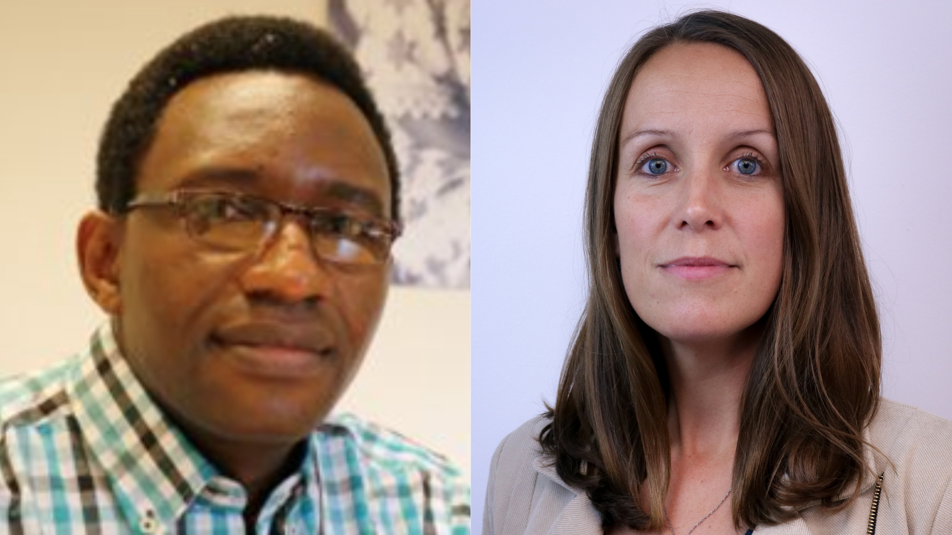 Dr Esto Bahizire and Dr Naomi Walker