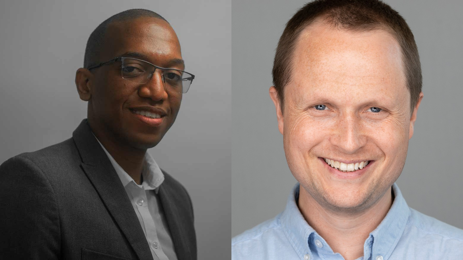 Dr Celso Khosa and Dr Tom Wingfield