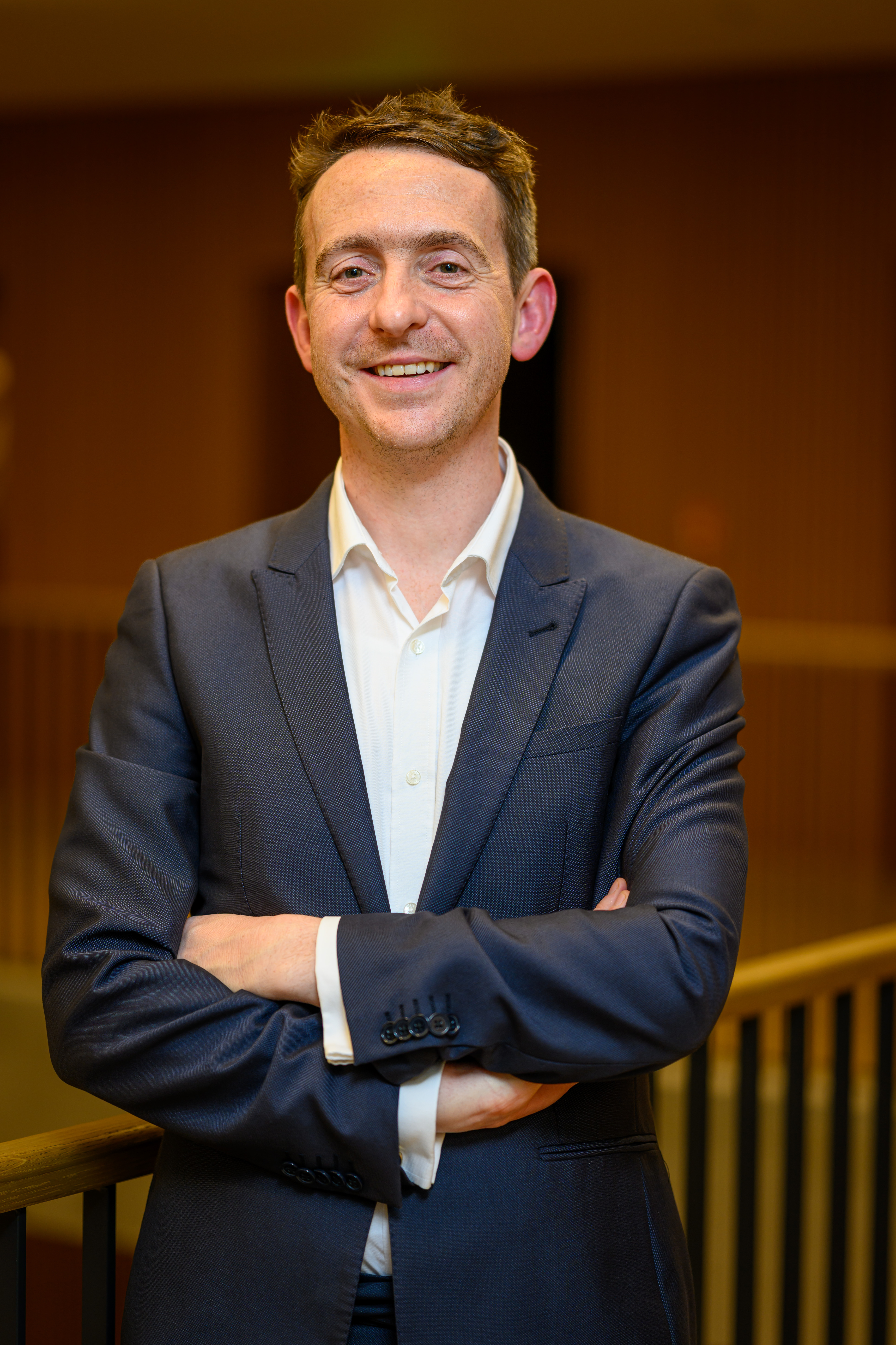 Professional portrait photograph of Dr Joe Grove.