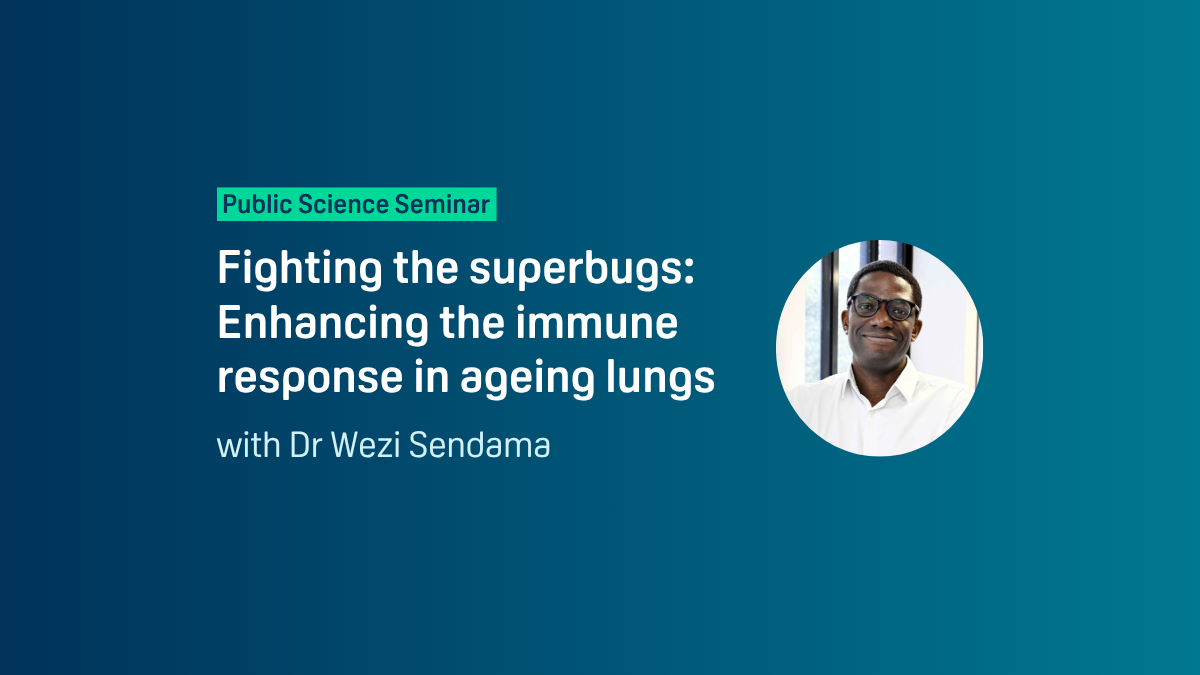 Science Seminar header Dr Wezi Sendama