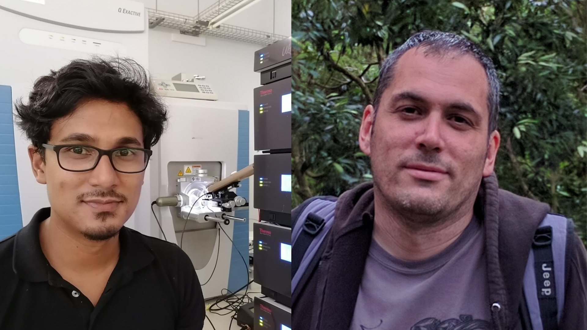 Dr Tariq Ganief and Dr Karl Burges