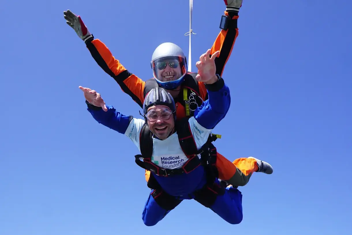 Medical Research Foundation skydive