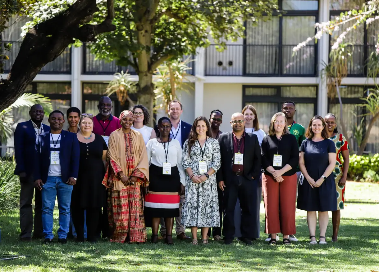 Climate change and health researchers on equitable partnerships training in Botswana